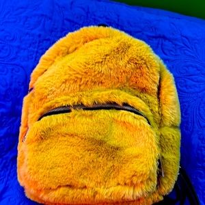 Furry backpack